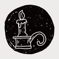 candlestick doodle N7