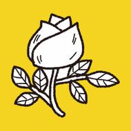 doodle flower rose N7