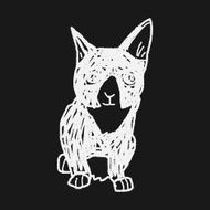 cat doodle drawing N72