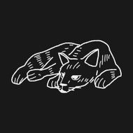 cat doodle drawing N75