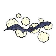 cartoon spooky bat N2
