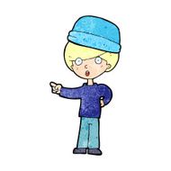 cartoon pointing man N2