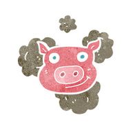 Dirty Pig Cartoon N5