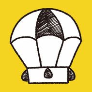 doodle hot air balloon N16