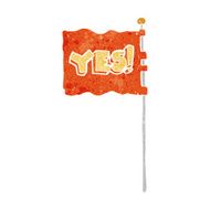 cartoon yes flag N2