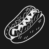 Doodle Hot Dog N6