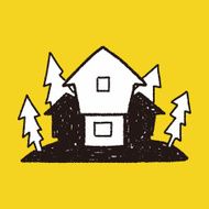 Doodle house N129