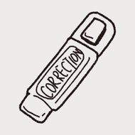 correction pen doodle N4
