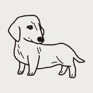 Dog doodle N38