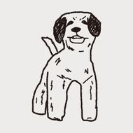 Dog doodle N44