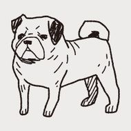 Dog doodle N45