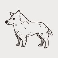 Dog doodle N46
