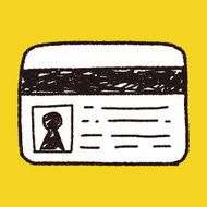doodle id card N13