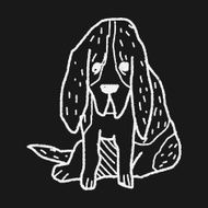 Dog doodle N74