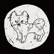 Dog doodle N78