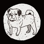 Dog doodle N81