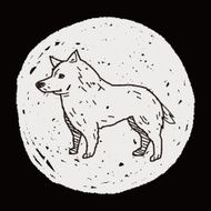 Dog doodle N82