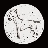 Dog doodle N83