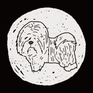 Dog doodle N84