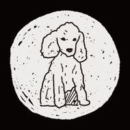 Dog doodle N85