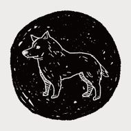 Dog doodle N102