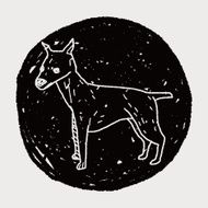 Dog doodle N103