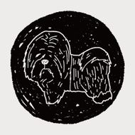 Dog doodle N104