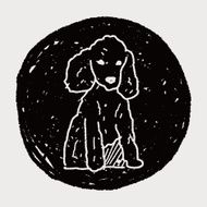 Dog doodle N105