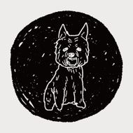 Dog doodle N107