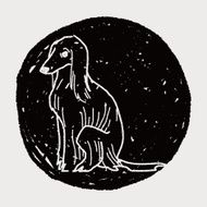 Dog doodle N109
