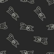 dog doodle seamless pattern background N34