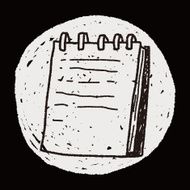 doodle notebook N19