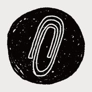 Doodle Paper clips N6