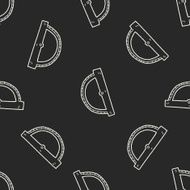 doodle ruler seamless pattern background N3