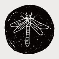 Dragonfly doodle N6