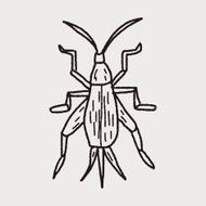insect doodle N25