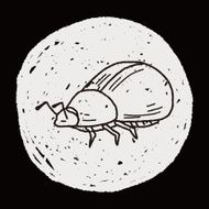 insect doodle N43