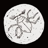 insect doodle N45