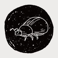 insect doodle N51