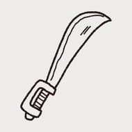 knife doodle N39