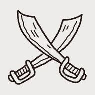 knife doodle N40