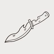 knife doodle N42