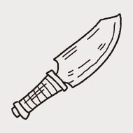 knife doodle N43