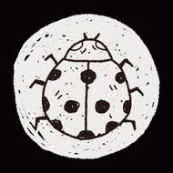 Ladybug doodle N11