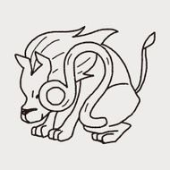 Leo Constellation doodle N9