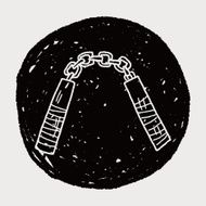 nunchaku doodle N4