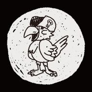 Parrot doodle N10