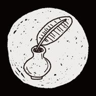 Quill doodle N12