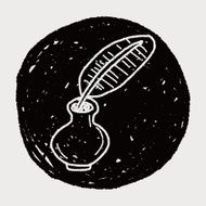 Quill doodle N14