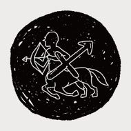 sagittariu Constellation doodle N13